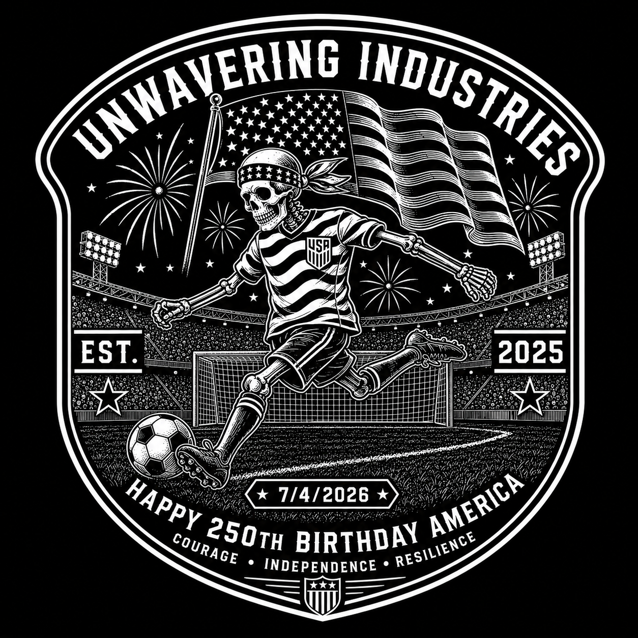USA Soccer / 4th of July Pouch container - Image 6